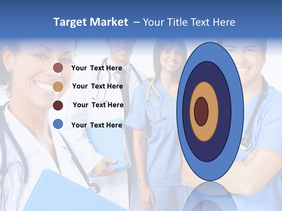 Stethoscope Doctor Clinic PowerPoint Template