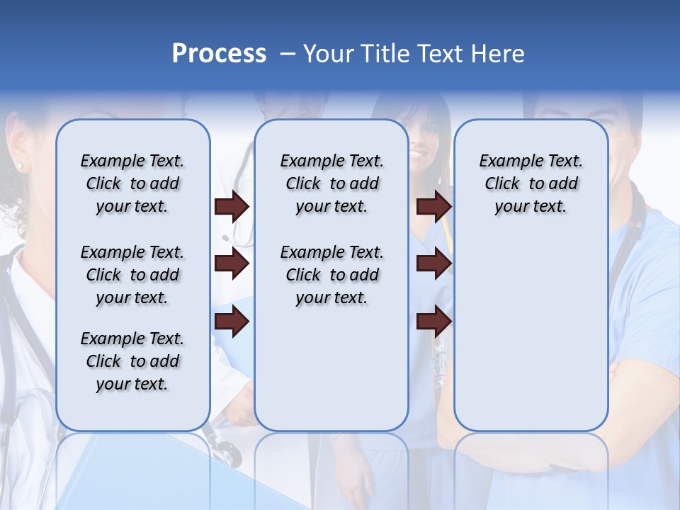 Stethoscope Doctor Clinic PowerPoint Template