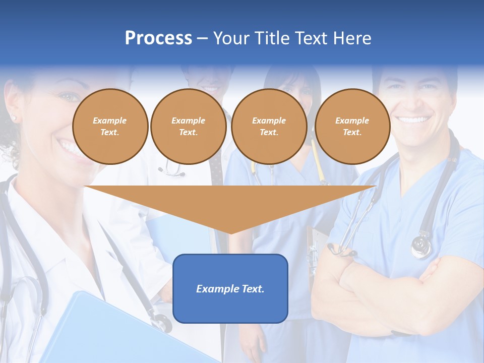 Stethoscope Doctor Clinic PowerPoint Template