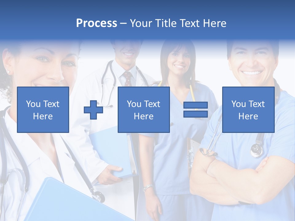 Stethoscope Doctor Clinic PowerPoint Template