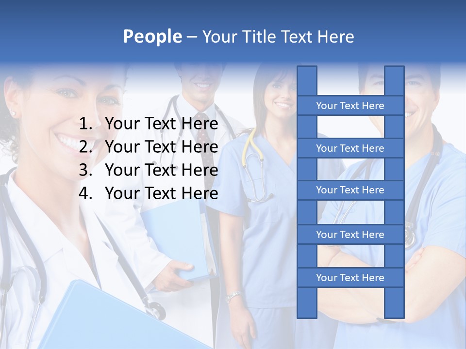Stethoscope Doctor Clinic PowerPoint Template
