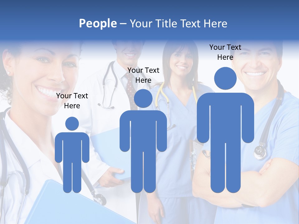 Stethoscope Doctor Clinic PowerPoint Template