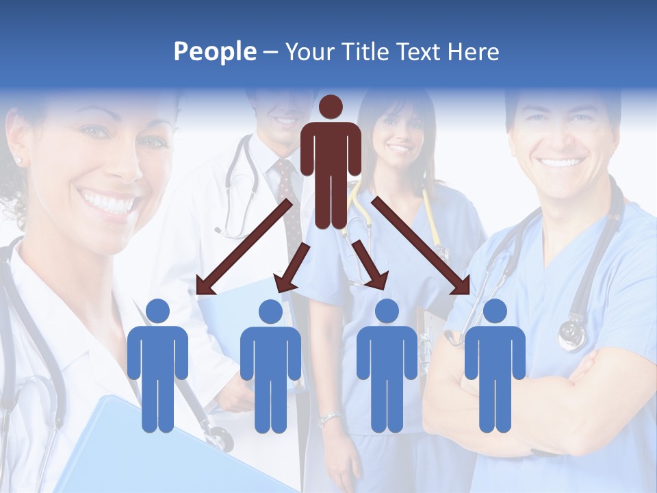 Stethoscope Doctor Clinic PowerPoint Template