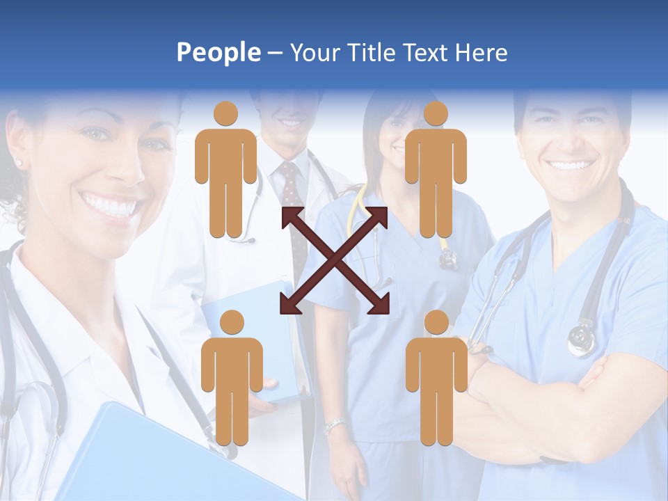 Stethoscope Doctor Clinic PowerPoint Template