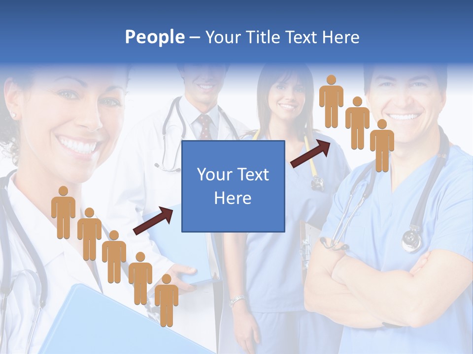 Stethoscope Doctor Clinic PowerPoint Template