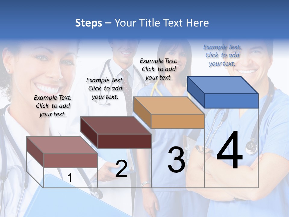 Stethoscope Doctor Clinic PowerPoint Template