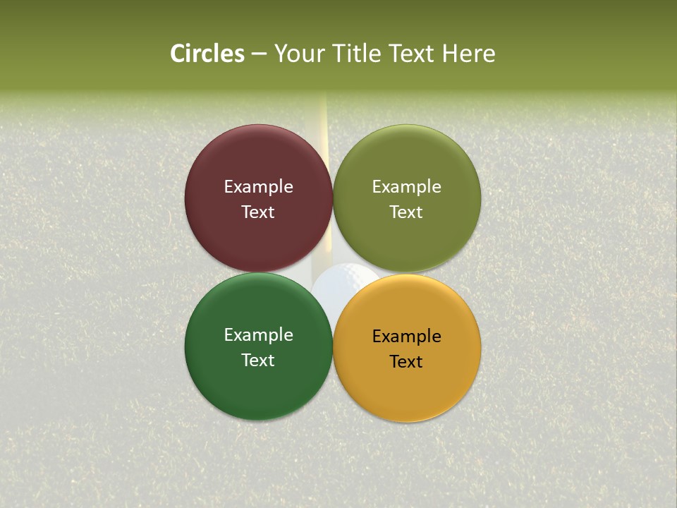 Long Inch Shadow PowerPoint Template