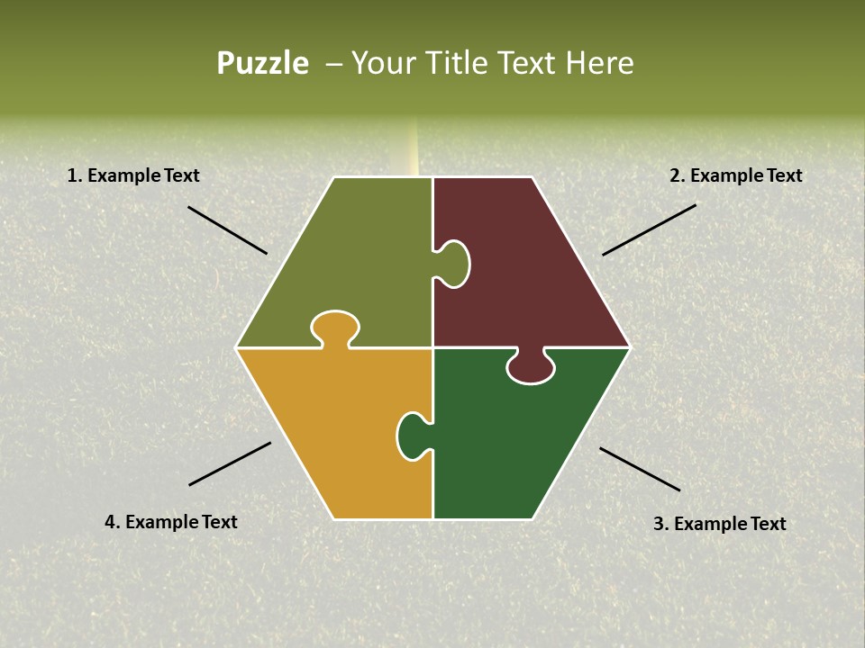 Long Inch Shadow PowerPoint Template