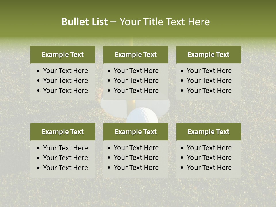 Long Inch Shadow PowerPoint Template