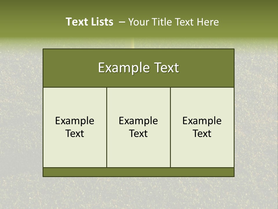 Long Inch Shadow PowerPoint Template