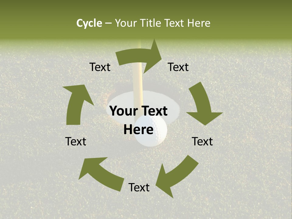 Long Inch Shadow PowerPoint Template