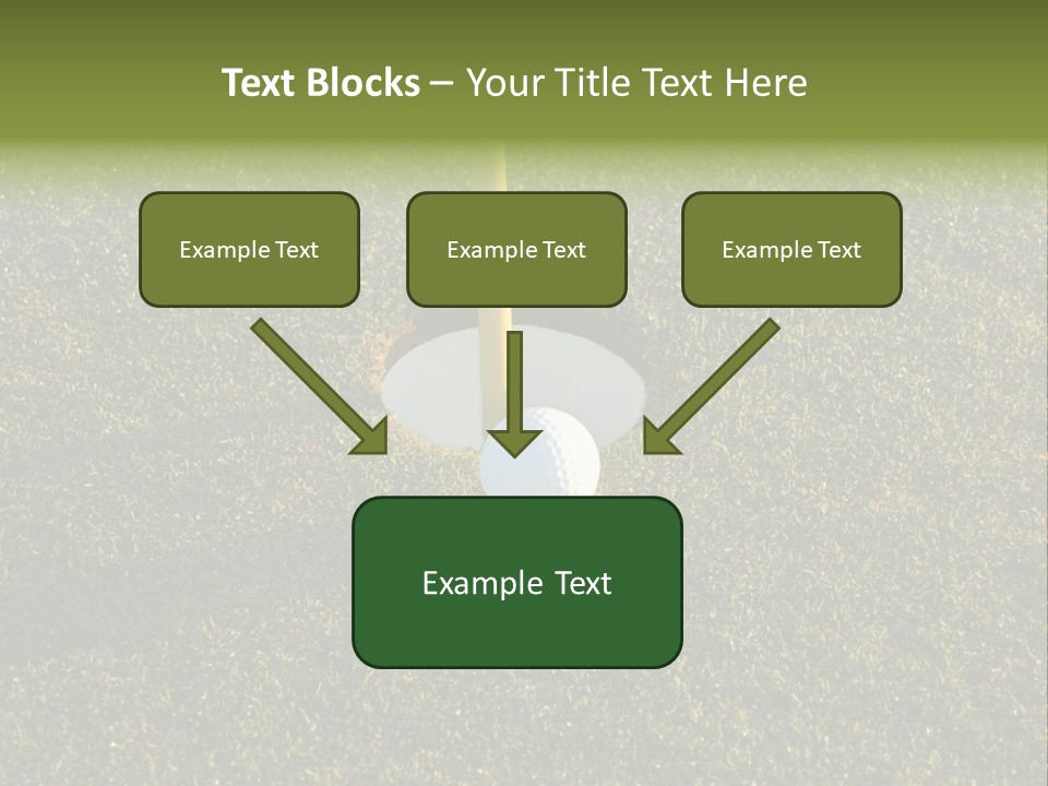 Long Inch Shadow PowerPoint Template