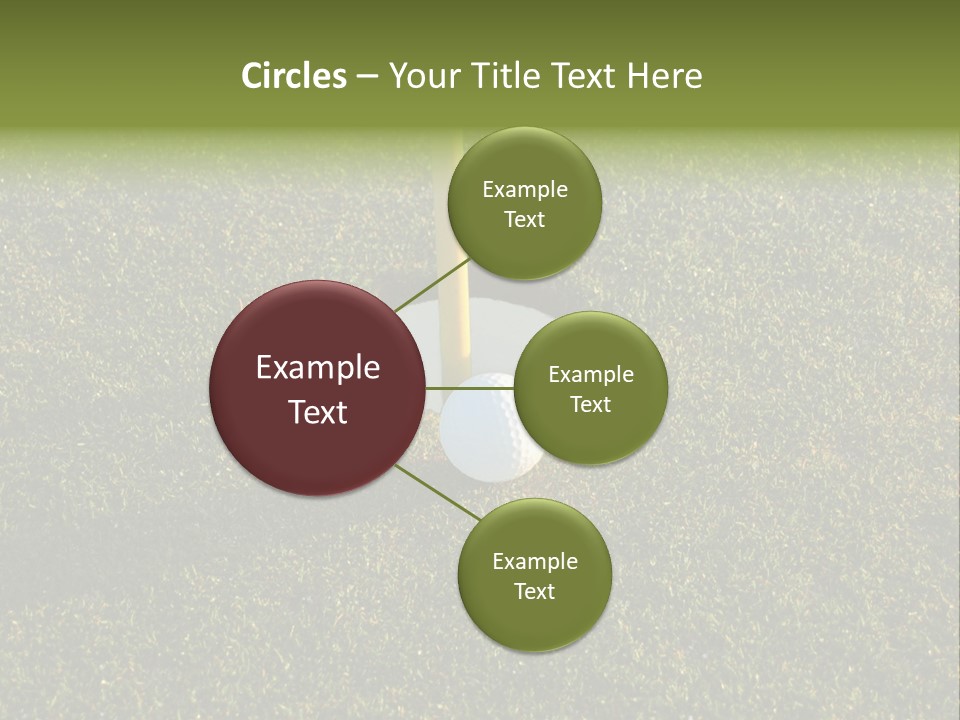 Long Inch Shadow PowerPoint Template