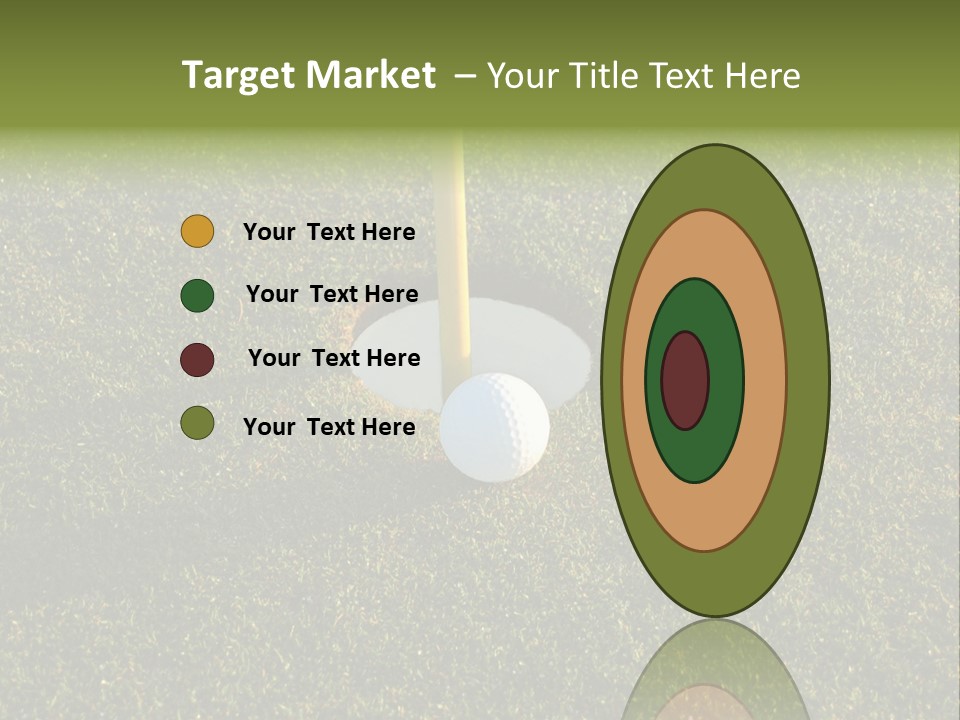 Long Inch Shadow PowerPoint Template