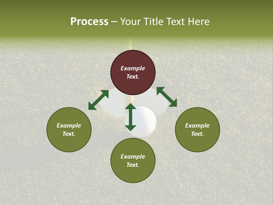 Long Inch Shadow PowerPoint Template