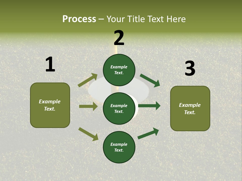 Long Inch Shadow PowerPoint Template