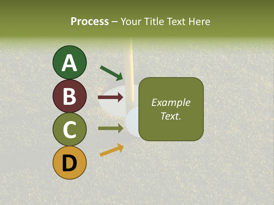 Long Inch Shadow PowerPoint Template