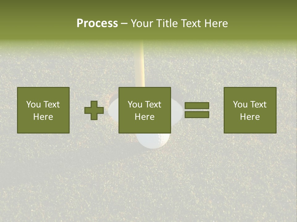 Long Inch Shadow PowerPoint Template