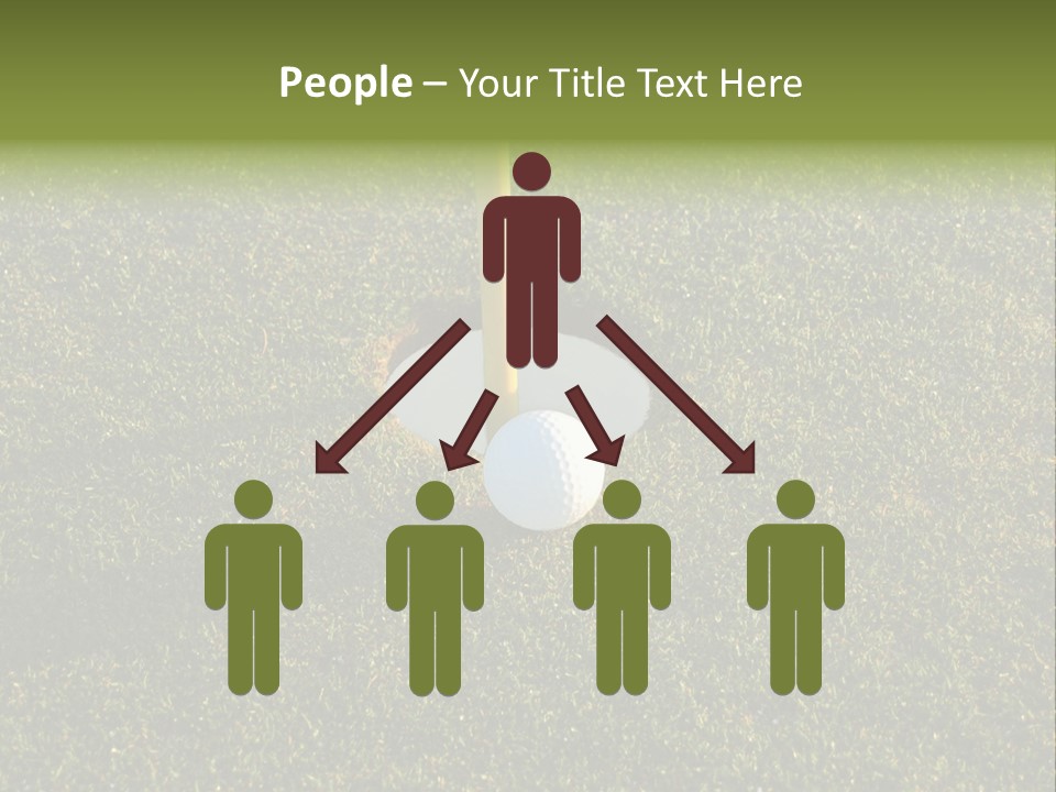 Long Inch Shadow PowerPoint Template