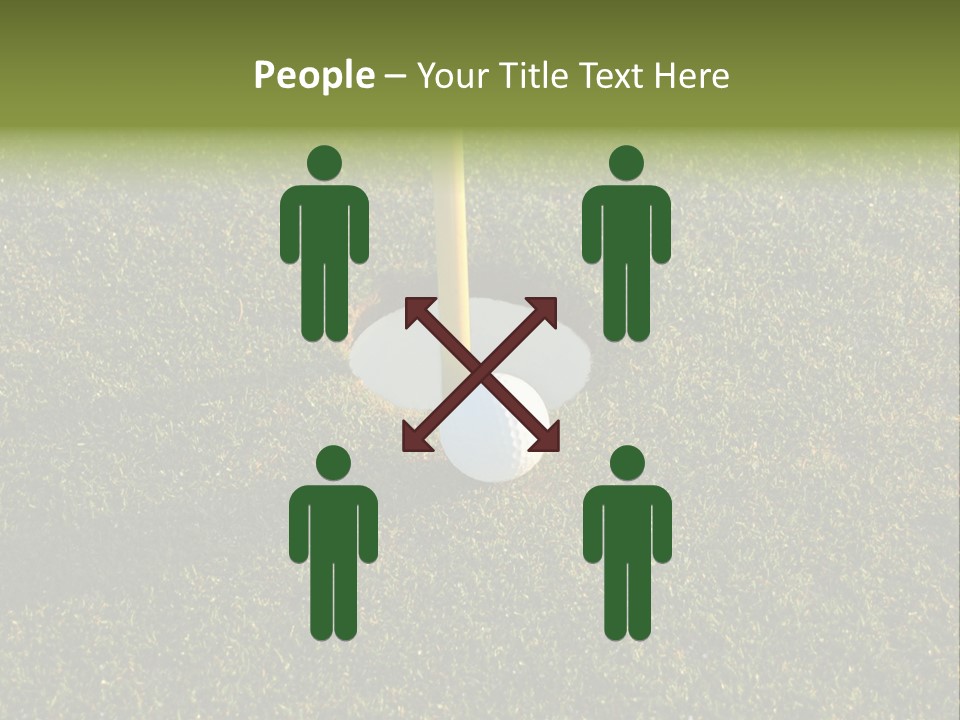 Long Inch Shadow PowerPoint Template