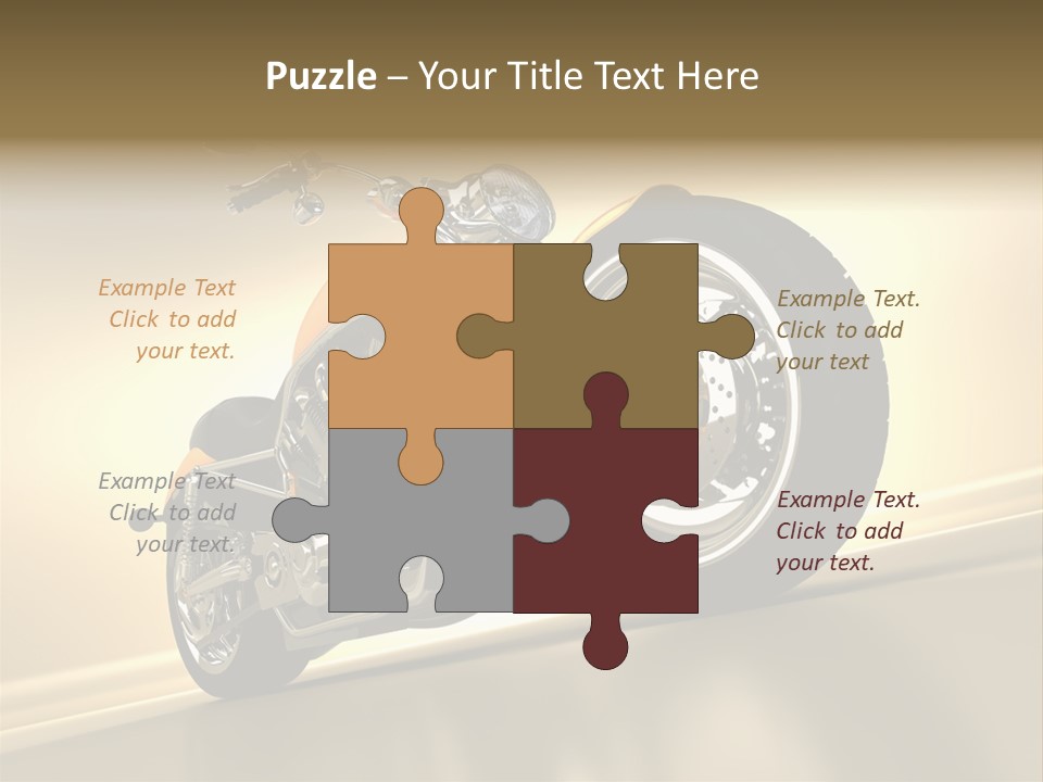 Exhaust Throttle Engines PowerPoint Template