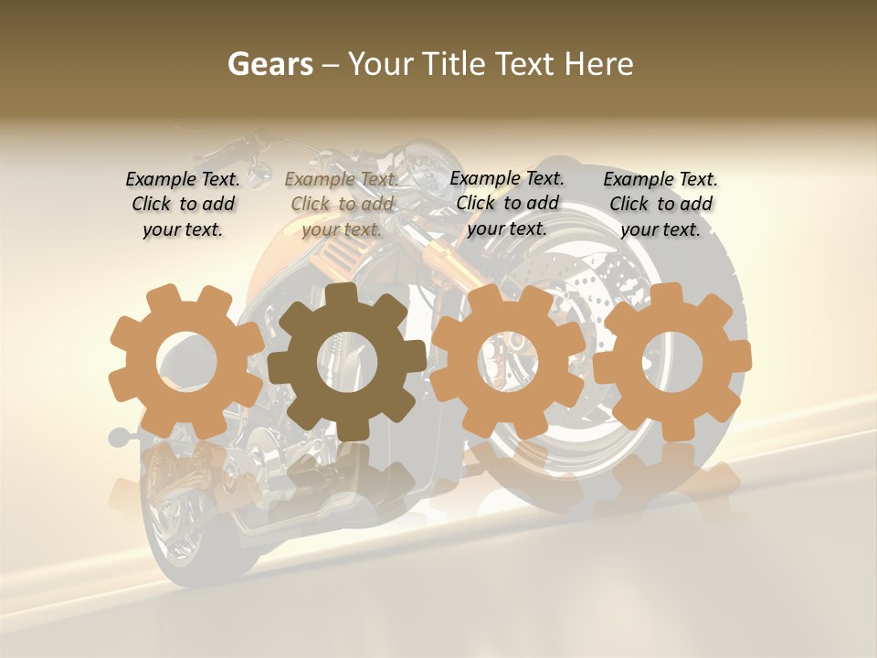 Exhaust Throttle Engines PowerPoint Template