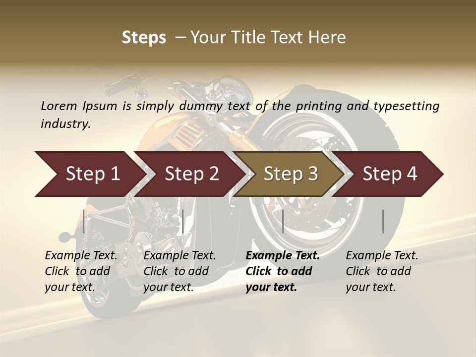 Exhaust Throttle Engines PowerPoint Template