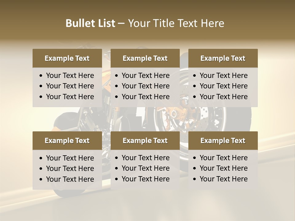 Exhaust Throttle Engines PowerPoint Template