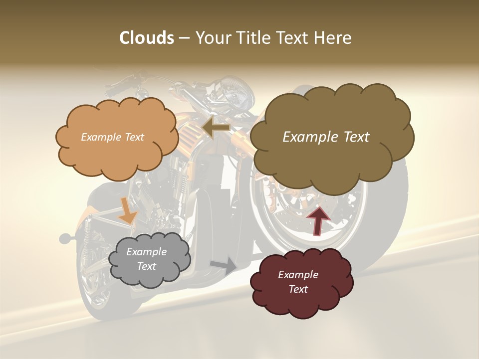 Exhaust Throttle Engines PowerPoint Template