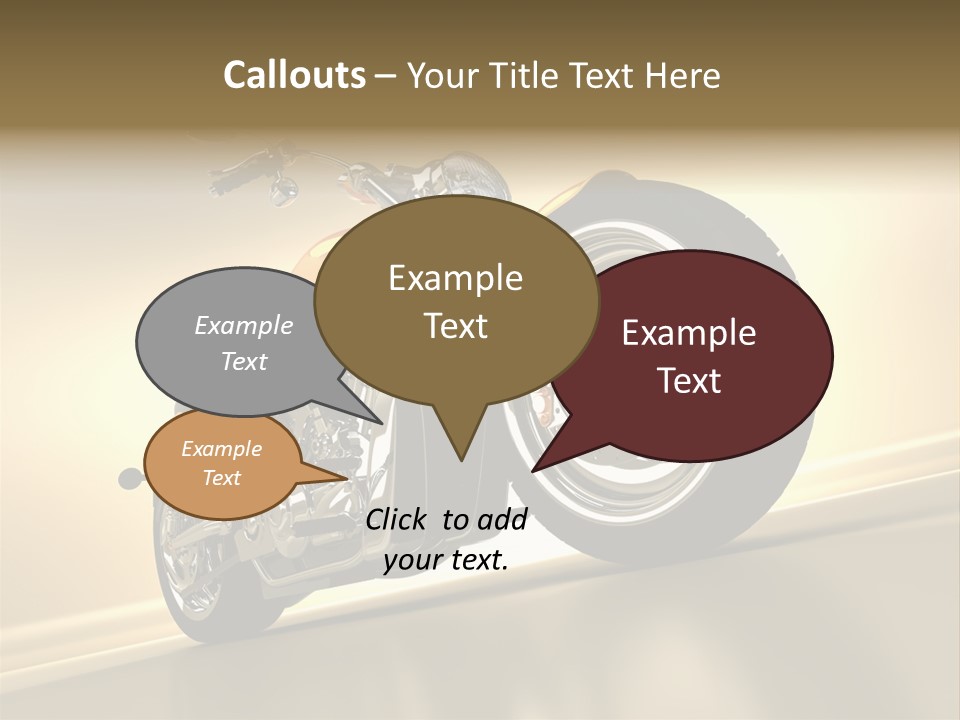 Exhaust Throttle Engines PowerPoint Template