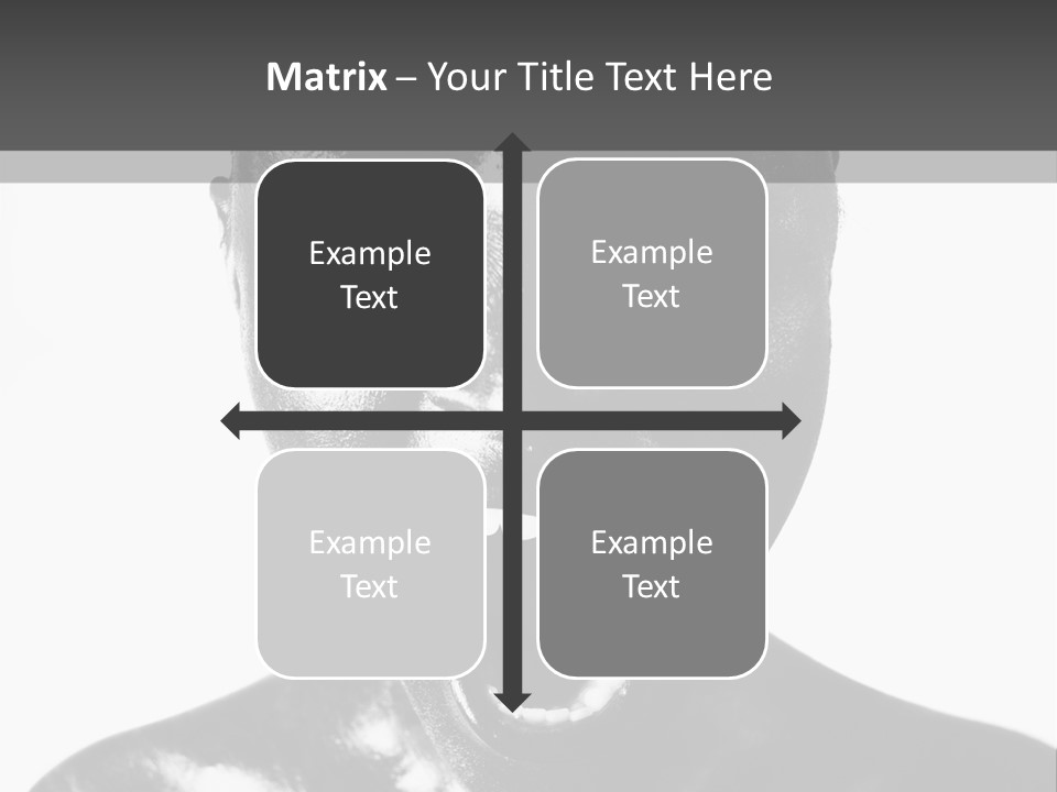 Feminine Paint Woman PowerPoint Template