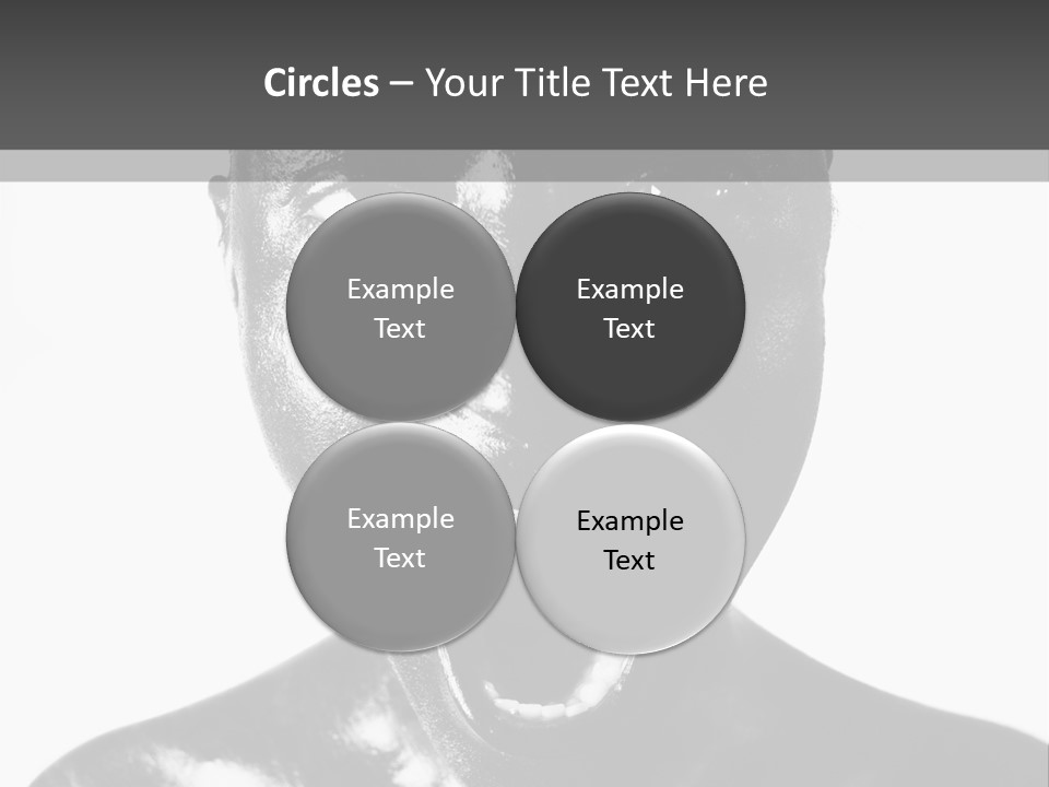 Feminine Paint Woman PowerPoint Template