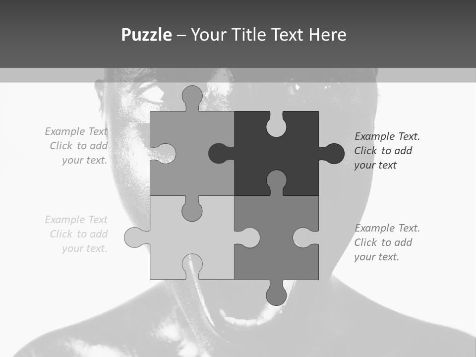 Feminine Paint Woman PowerPoint Template