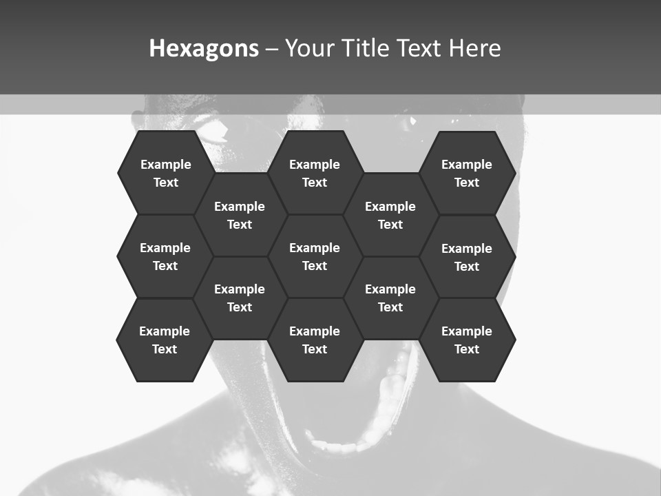 Feminine Paint Woman PowerPoint Template