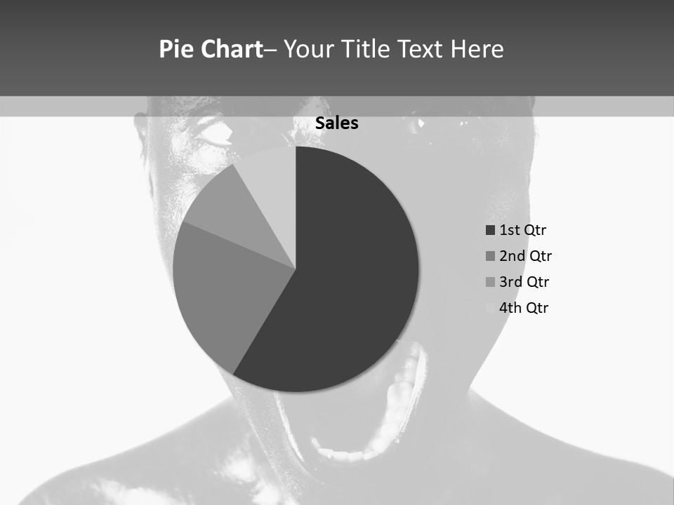 Feminine Paint Woman PowerPoint Template