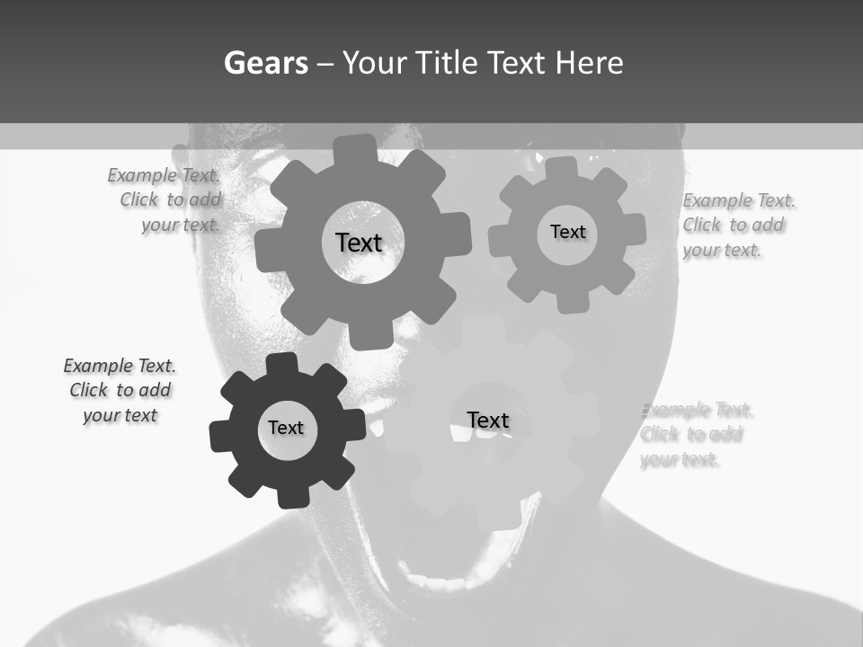 Feminine Paint Woman PowerPoint Template