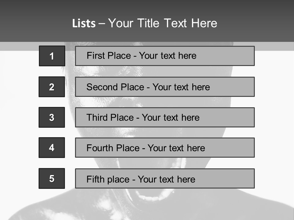 Feminine Paint Woman PowerPoint Template