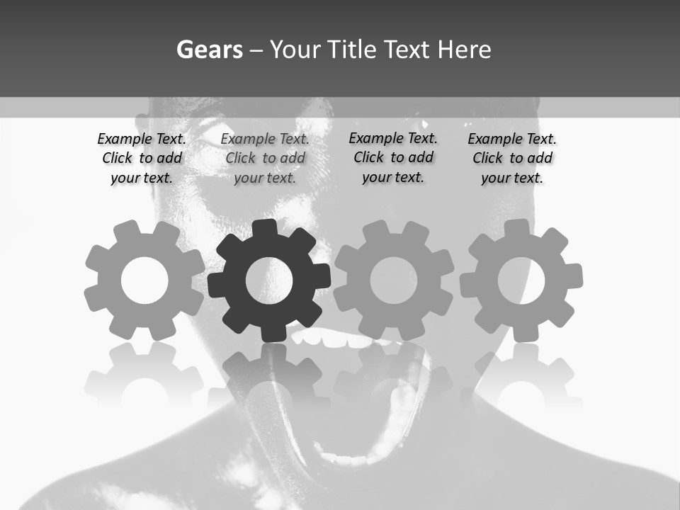 Feminine Paint Woman PowerPoint Template