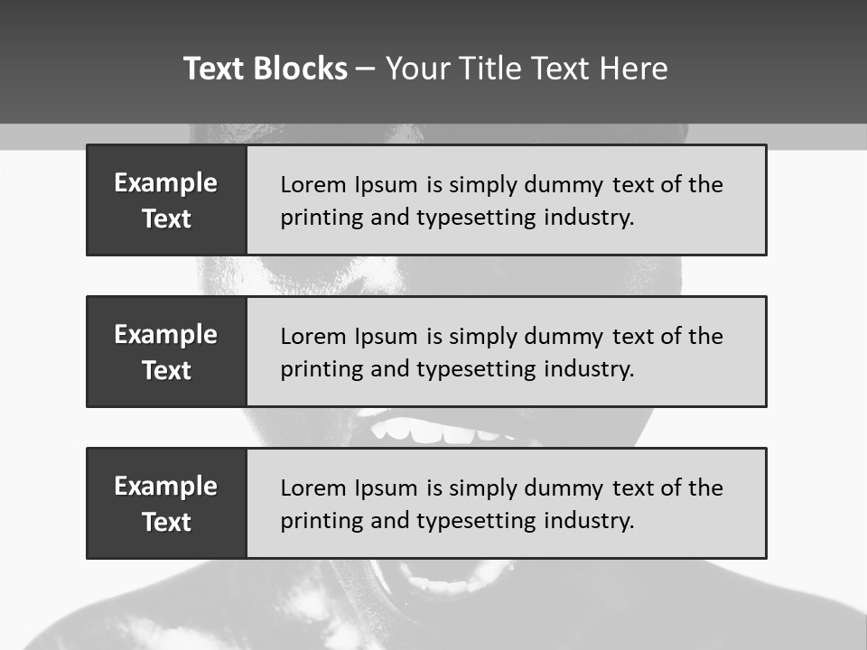 Feminine Paint Woman PowerPoint Template