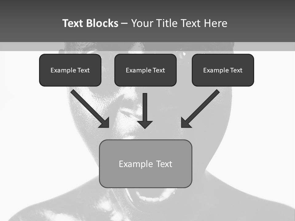 Feminine Paint Woman PowerPoint Template