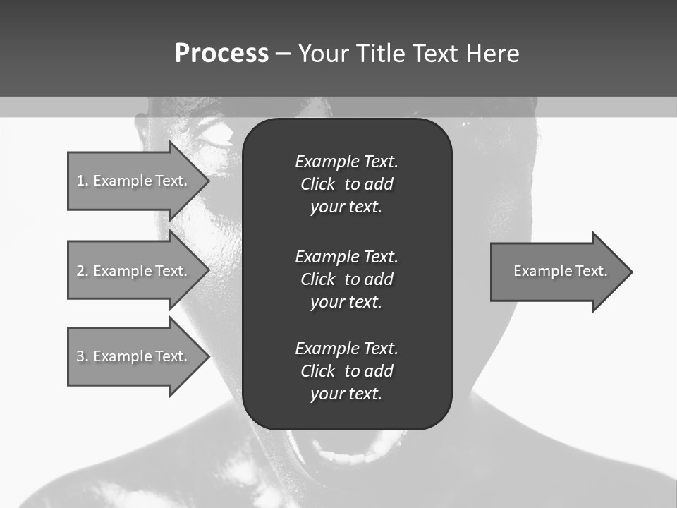 Feminine Paint Woman PowerPoint Template