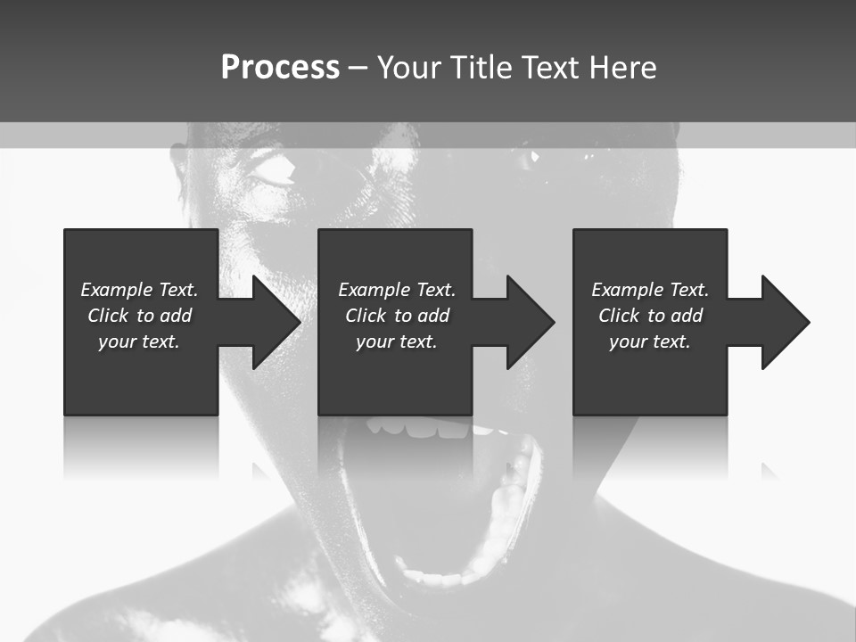 Feminine Paint Woman PowerPoint Template