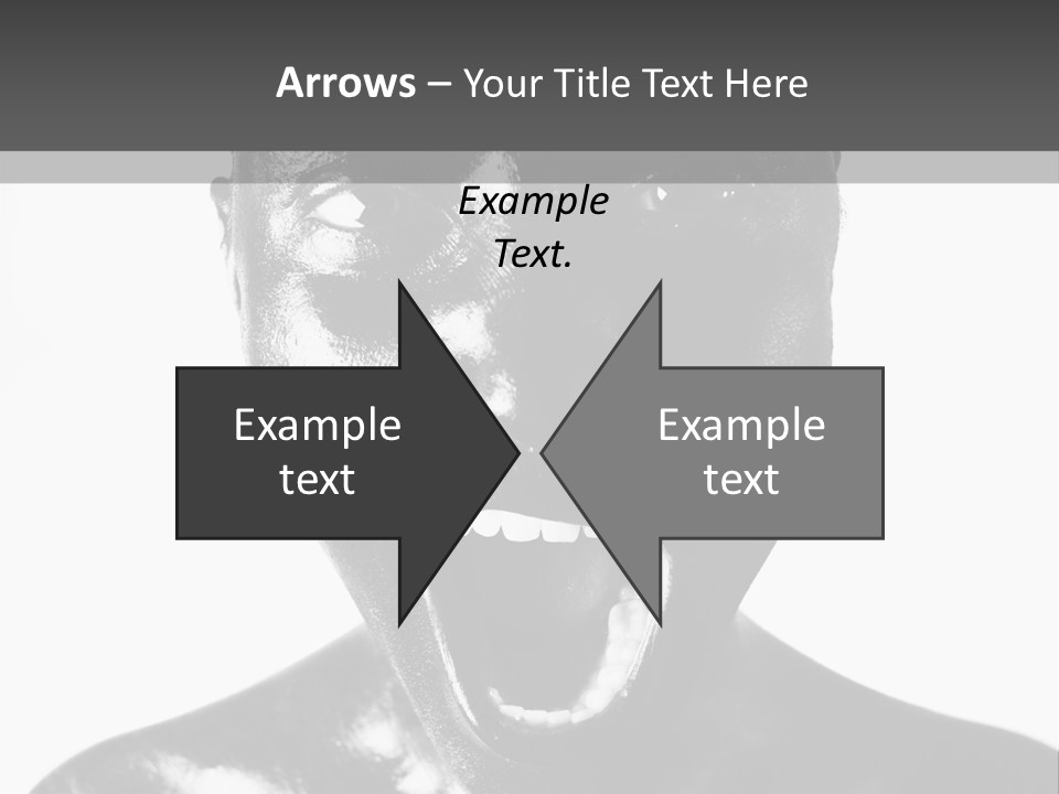 Feminine Paint Woman PowerPoint Template