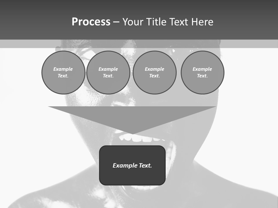 Feminine Paint Woman PowerPoint Template