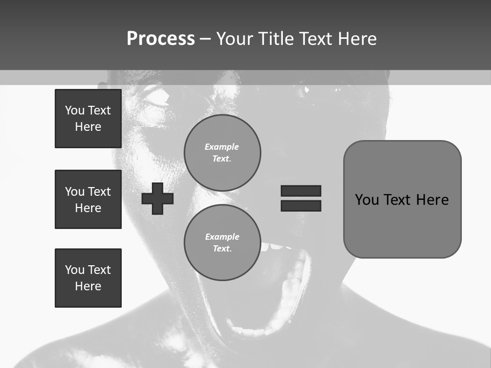 Feminine Paint Woman PowerPoint Template