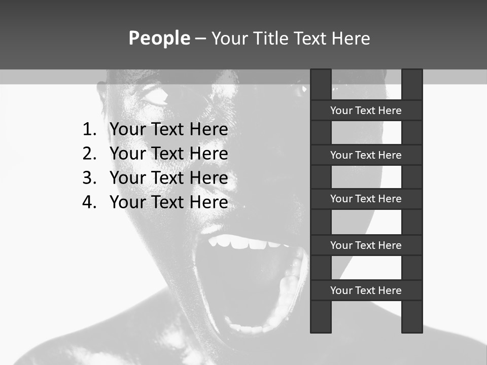 Feminine Paint Woman PowerPoint Template