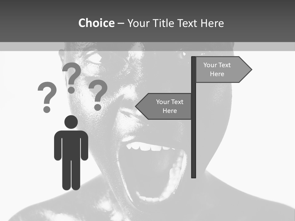 Feminine Paint Woman PowerPoint Template