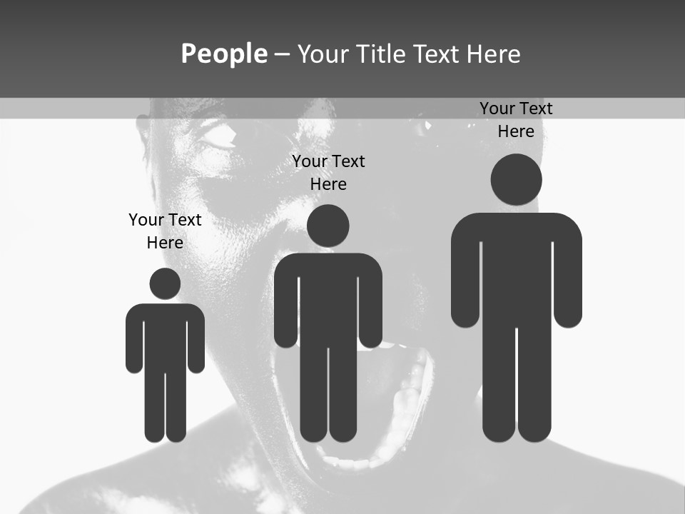 Feminine Paint Woman PowerPoint Template