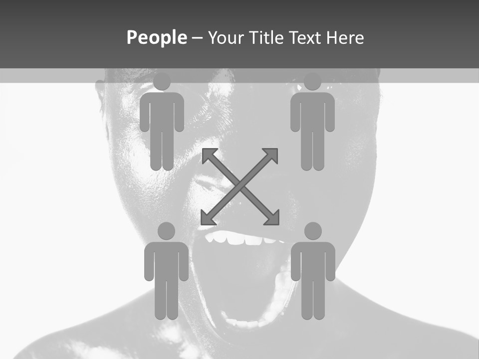 Feminine Paint Woman PowerPoint Template