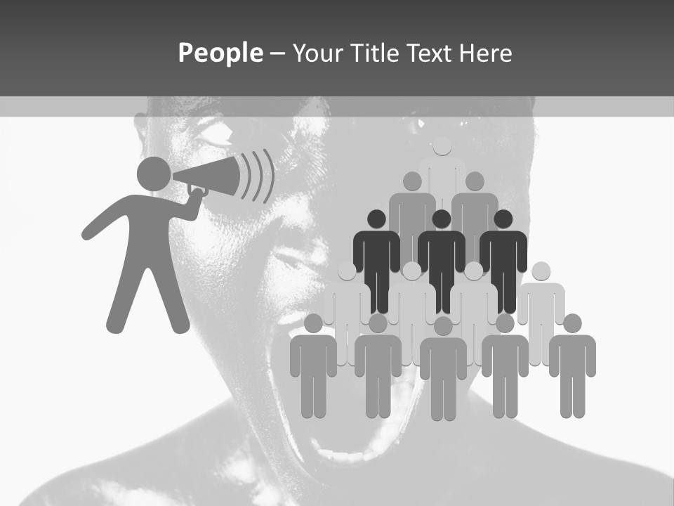 Feminine Paint Woman PowerPoint Template